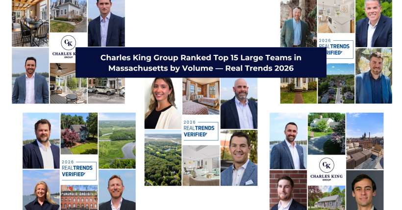 Charles King Group Ranked Top 15 Large Teams in Massachusetts by Volume — Real Trends 2026